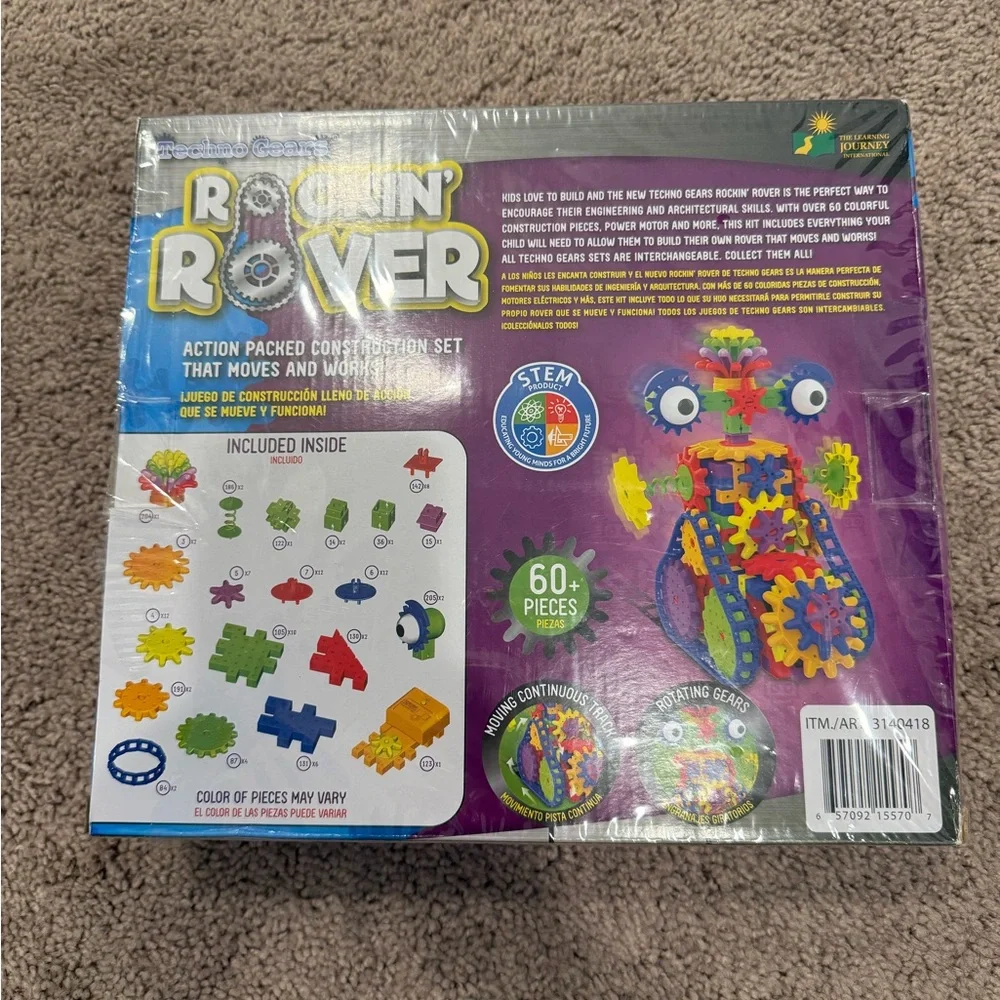 Techno Gears Rockin' Rover Kids Construction Toy - Multicolor